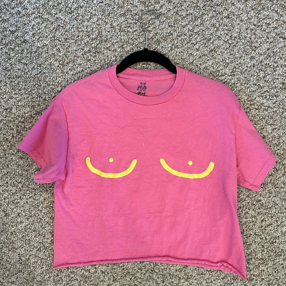 The Little Milk Bar Women’s Crop T-Shirt
